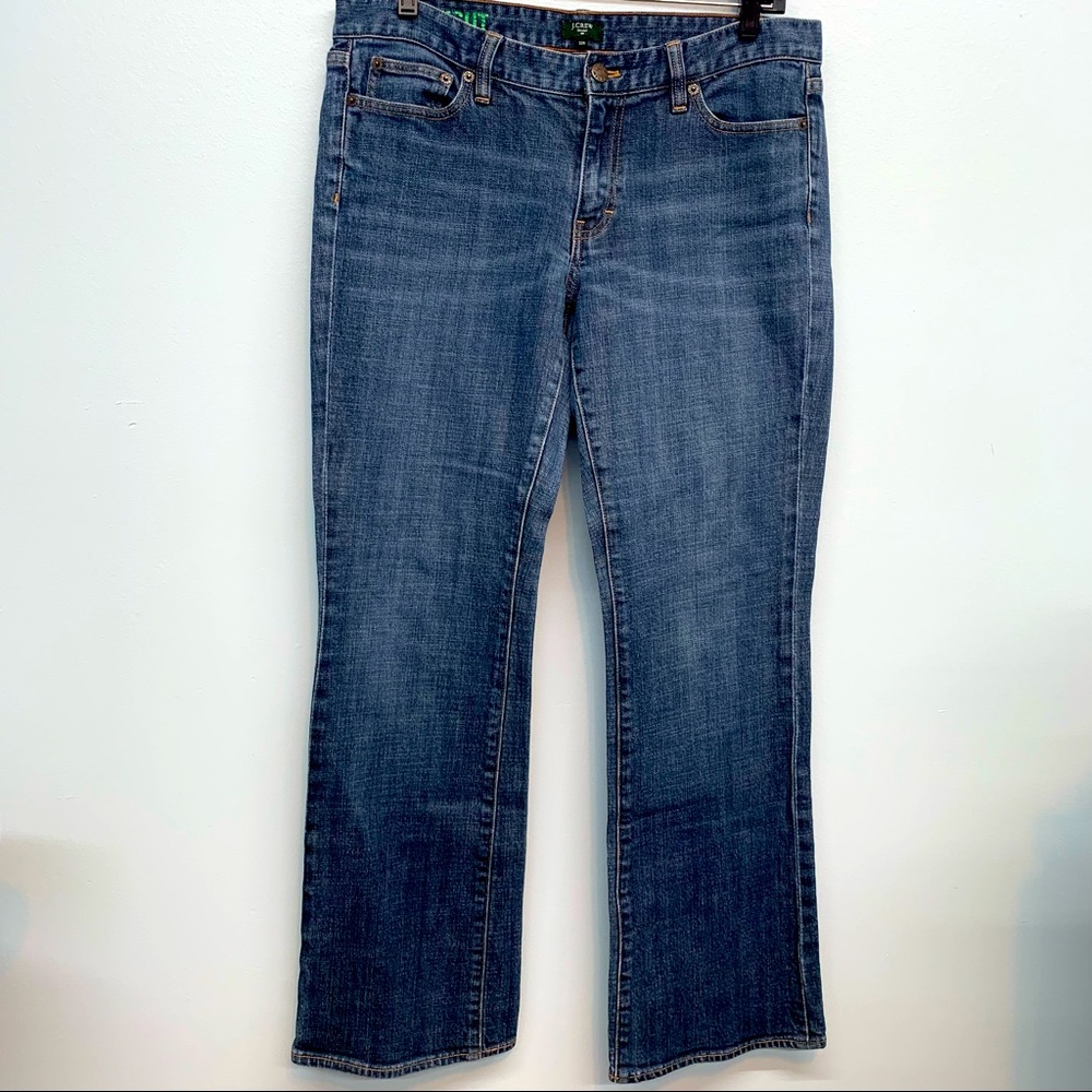 J. Crew stretch boot cut jeans size 32R